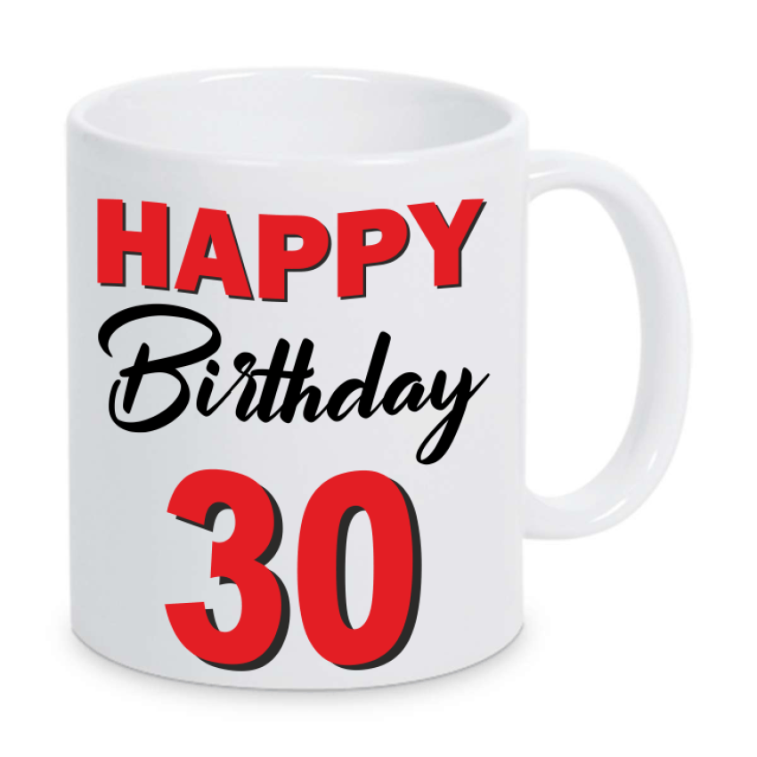 Geburtstag Happy Birthday 30